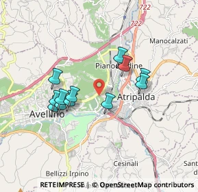 Mappa Via Cupa Muti, 83100 Avellino AV, Italia (1.64167)