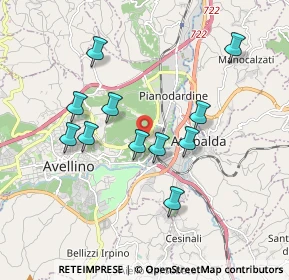 Mappa Via Cupa Muti, 83100 Avellino AV, Italia (1.81364)