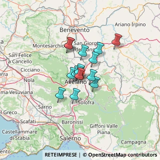 Mappa Via Cupa Muti, 83100 Avellino AV, Italia (8.722)