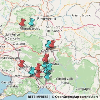 Mappa Via Cupa Muti, 83100 Avellino AV, Italia (17.09765)