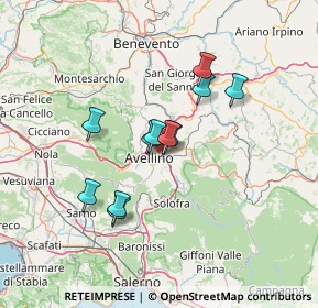 Mappa Via Cupa Muti, 83100 Avellino AV, Italia (11.44818)