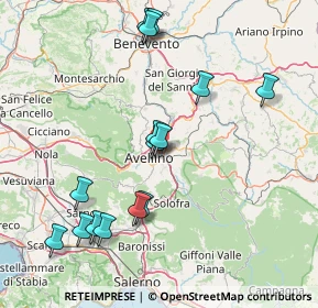 Mappa Via Cupa Muti, 83100 Avellino AV, Italia (18.01333)