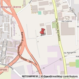 Mappa Via Campo dei Fiori,  9, 80025 Casandrino, Napoli (Campania)