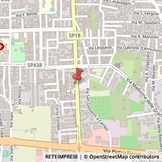Mappa Via Enrico de Nicola, 39, 80010 Quarto, Napoli (Campania)
