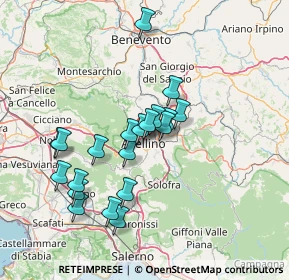 Mappa Via Antonio Giordano, 83100 Avellino AV, Italia (13.826)