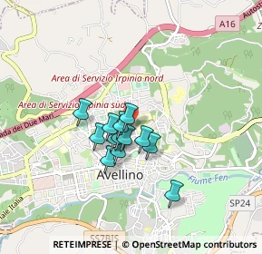 Mappa Via Antonio Giordano, 83100 Avellino AV, Italia (0.60769)