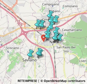 Mappa Via L Sannazaro, 80035 Nola NA, Italia (1.33294)