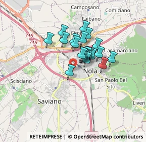 Mappa Via L Sannazaro, 80035 Nola NA, Italia (1.2615)