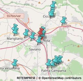 Mappa Via L Sannazaro, 80035 Nola NA, Italia (4.35389)