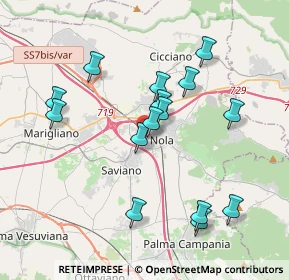 Mappa Via L Sannazaro, 80035 Nola NA, Italia (3.938)