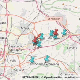 Mappa Via Vincenzo Gioberti, 80031 Brusciano NA, Italia (3.06273)