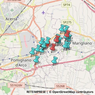 Mappa Via Vincenzo Gioberti, 80031 Brusciano NA, Italia (1.3265)