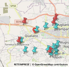 Mappa Via Papa Giovanni XXIII, 80019 Qualiano NA, Italia (2.54412)