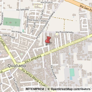 Mappa Via Guglielmo Oberdan, 50, 80019 Qualiano, Napoli (Campania)