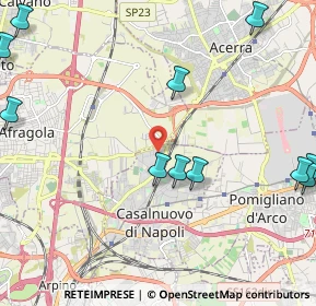 Mappa Traversa I Via Saggese, 80013 Casalnuovo di Napoli NA, Italia (3.09818)