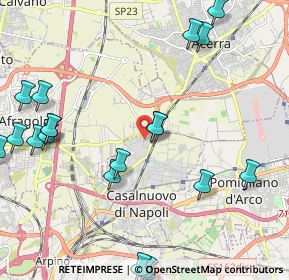 Mappa Traversa I Via Saggese, 80013 Casalnuovo di Napoli NA, Italia (2.9385)
