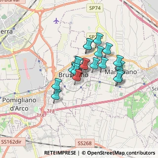 Mappa Via Palermo, 80031 Brusciano NA, Italia (1.306)