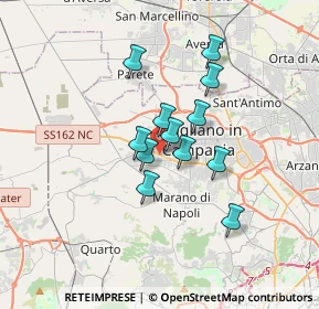 Mappa Circonvallazione Provinciale di Napoli, 80010 Villaricca NA, Italia (2.65833)