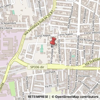 Mappa Via Giuseppe di Vittorio, 1, 80021 Afragola, Napoli (Campania)
