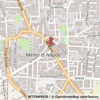 Mappa Via Roma, 224, 80017 Melito di Napoli, Napoli (Campania)