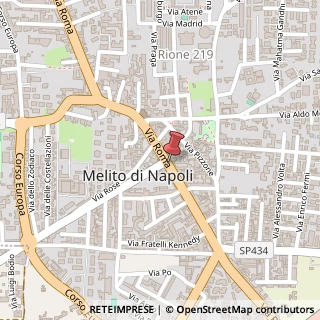 Mappa Via Roma,  257, 80017 Melito di Napoli, Napoli (Campania)