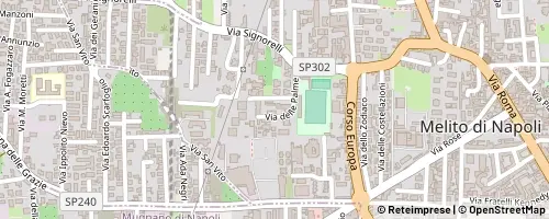 Mappa Melito di Napoli