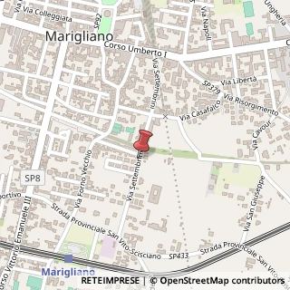 Mappa Via settembrini luigi 35/bis, 80034 Marigliano, Napoli (Campania)