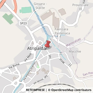 Mappa Via Raffaele Aversa,  93, 83042 Atripalda, Avellino (Campania)