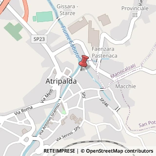 Mappa Via Santi Sabino e Romolo, 9, 83042 Atripalda, Avellino (Campania)