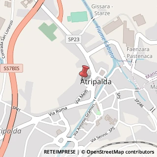 Mappa via Farini, 19, 83042 Atripalda, Avellino (Campania)