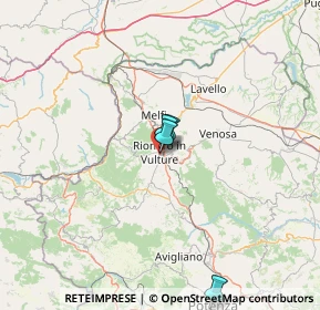 Mappa Via Filippo Turati, 85028 Rionero In Vulture PZ, Italia (33.38182)