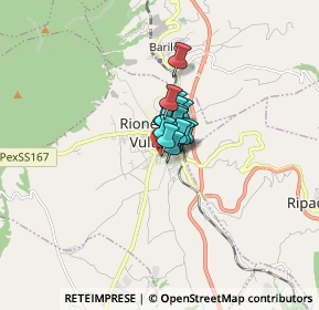 Mappa Via Filippo Turati, 85028 Rionero In Vulture PZ, Italia (0.608)