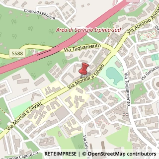 Mappa Via Morelli e Silvati, 9, 83100 Avellino, Avellino (Campania)