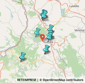 Mappa Contrada calata delle brecce, 85028 Rionero In Vulture PZ, Italia (5.854)