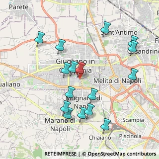 Mappa Via Ferdinando Magellano, 80010 Villaricca NA, Italia (2.21563)