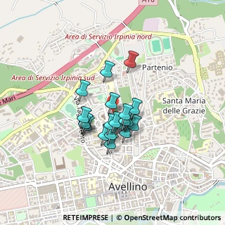 Mappa Viale S. Francesco d'Assisi, 83100 Avellino AV, Italia (0.302)