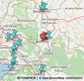 Mappa Viale S. Francesco d'Assisi, 83100 Avellino AV, Italia (20.57308)