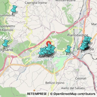 Mappa Via Francesco Scandone, 83100 Avellino AV, Italia (2.3885)