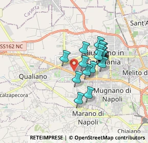Mappa 80100 Villaricca NA, Italia (1.345)