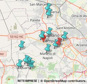 Mappa 80100 Villaricca NA, Italia (4.05846)