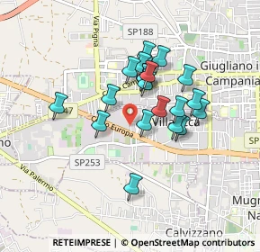 Mappa 80100 Villaricca NA, Italia (0.746)