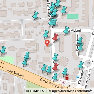 Mappa Via San Francesco d'Assisi, 80010 Villaricca NA, Italia (0.09259)
