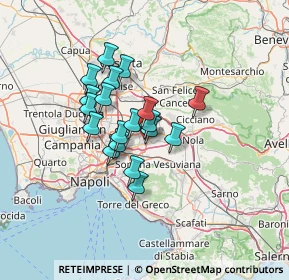 Mappa Presso, 80038 Pomigliano d'Arco NA, Italia (10.29474)