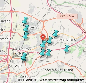 Mappa Presso, 80038 Pomigliano d'Arco NA, Italia (3.70455)