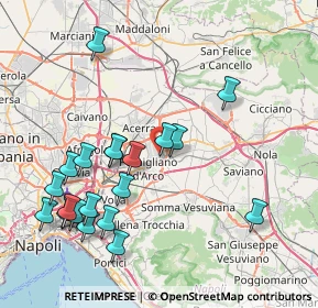 Mappa Presso, 80038 Pomigliano d'Arco NA, Italia (9.4125)