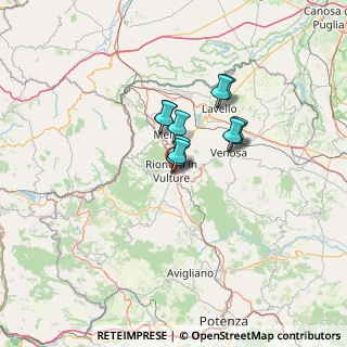 Mappa Via Galliano, 85100 Rionero In Vulture PZ, Italia (8.71818)