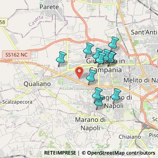 Mappa Via Napoli, 80010 Villaricca NA, Italia (1.66167)
