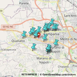 Mappa Via Napoli, 80010 Villaricca NA, Italia (1.4355)