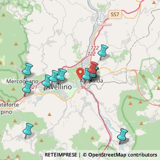 Mappa Via Fontanatetta, 83100 Avellino AV, Italia (4.108)