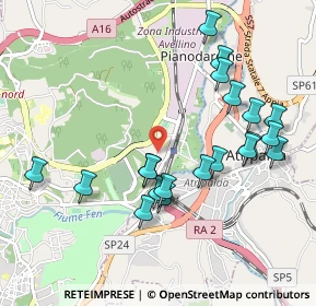 Mappa Via Fontanatetta, 83100 Avellino AV, Italia (1.0865)